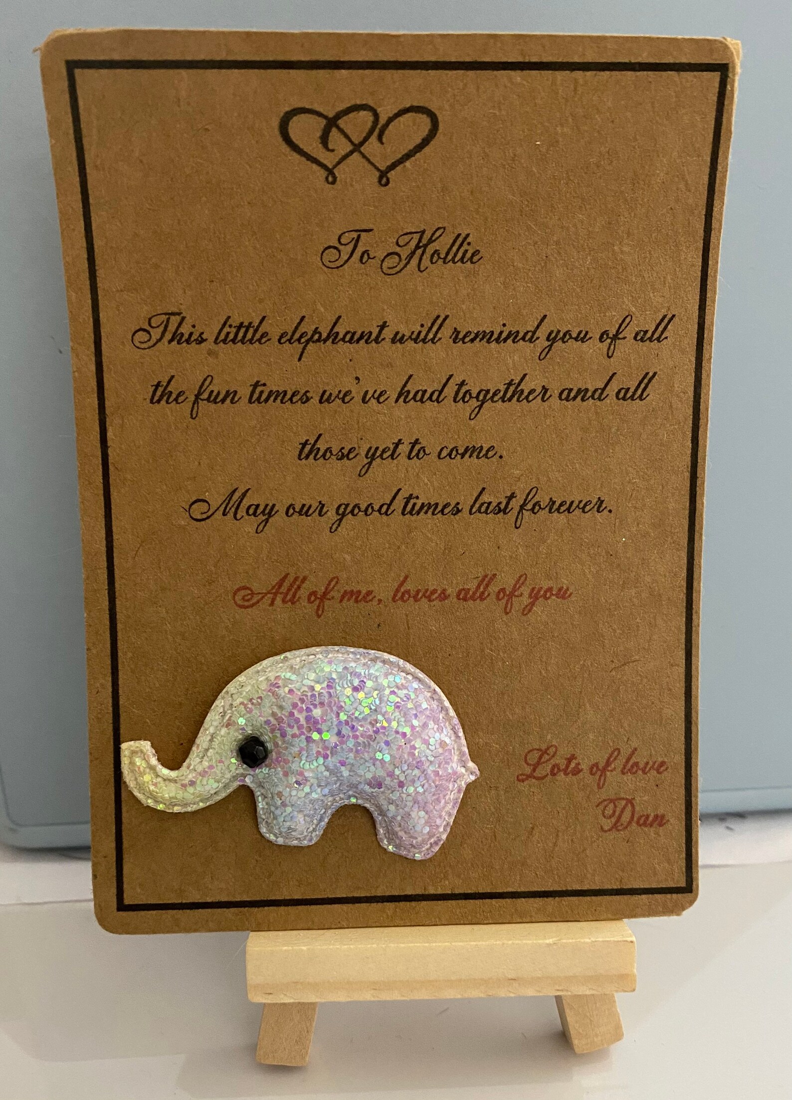 Memory Note Cards Elephant Memory Note: Personalized Thinking of You Card - Etsy