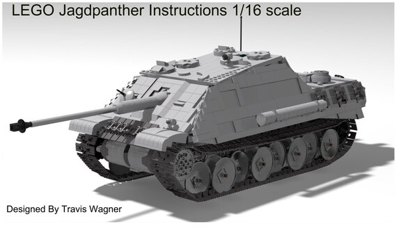 LEGO Jagdpanther Instructions 1/16 