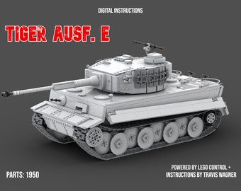 Remote Controlled Tiger Tank (INSTRUCTIONS ONLY)