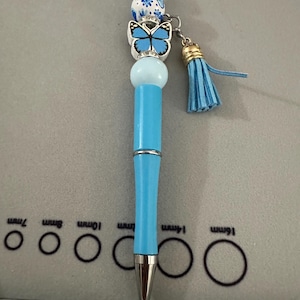 Butterfly Beadable pen