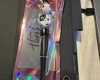Cat beaded pen