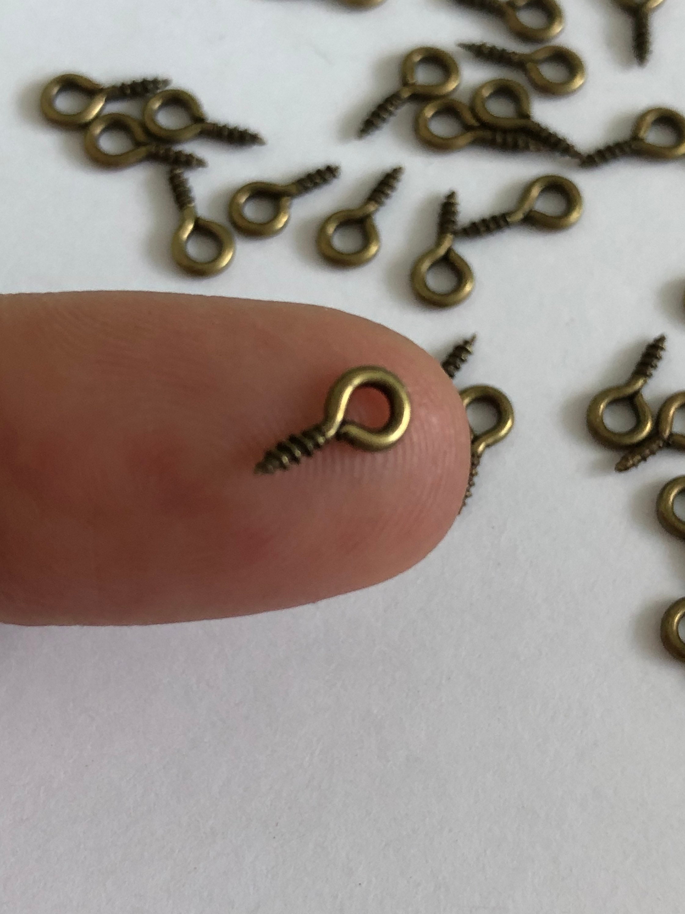 10pcs Screw Eye Bails Screw Eyelets Eye Pin Ring Connector Etsy