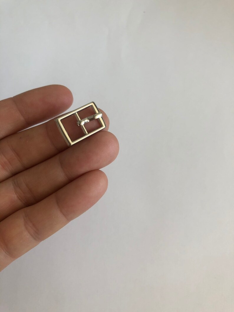 Silver Small 5pcs Mini Buckles Doll Sewing Supplies Craft Etsy