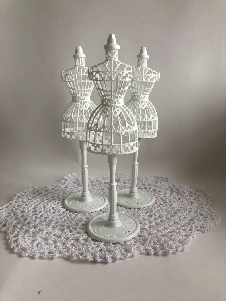 1 PCS 22cm Display Gown Dress Clothes Rack Doll Mannequin Hollow Model