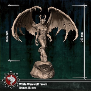 Demon Hunter di White Werewolf Tavern / Dungeons and Dragons / D&D / Giochi da tavolo / Wargames / Resin Miniature
