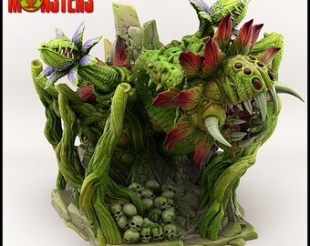 Giant Carnivorous Plant Miniature for Dungeons and Dragons