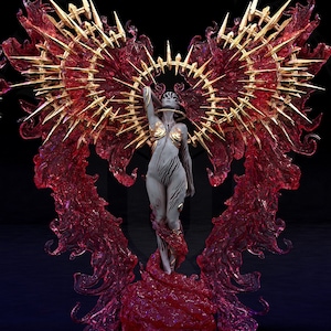 Miniature ange céleste éclipse pour RPG de table Donjons et Dragons