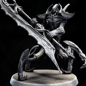 Necro Mech Infantry (4 Poses) • Technocron II • by Mini Monster Mayhem | Dungeons and Dragons | D&D | Tabletop Games | Resin Miniature