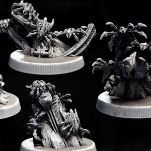 Xenobots (6 Poses) • Technocron • by Mini Monster Mayhem | Dungeons and Dragons | D&D | Tabletop Games | Resin Miniature