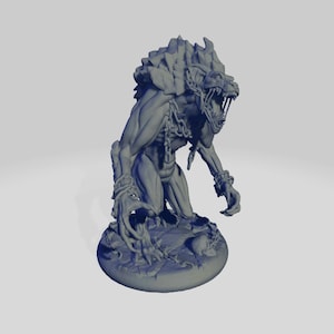 Yeenoghu - Señor gnoll de M3DM / Dungeons and Dragons / D&D / RPG / DnD / Juegos de mesa / Wargames / Miniaturas de resina