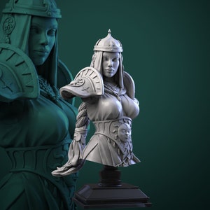Vasilisa Bust • Secrets Of Silverwood • by White Werewolf Tavern | Dungeons and Dragons | Tabletop Games | Resin Miniature