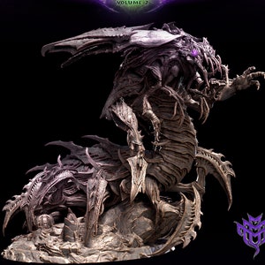 Ensemble de miniatures insectoïdes Swarm Queen pour RPG de table Donjons et Dragons
