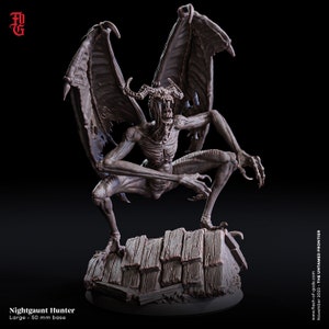 Nightgaunt Hunter • The Untamed Frontier • Flesh Of Gods | Dungeons and Dragons | Tabletop Games | Wargames | Resin Miniature