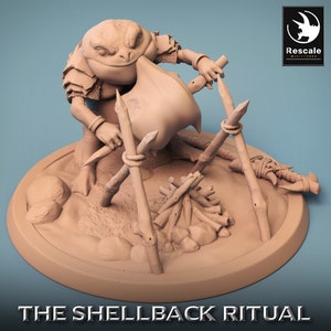 Quaker (17 Posen) • Das Shellback Ritual • von Rescale Miniatures |Dungeons and Dragons | D&D | Brettspiele | Kriegsspiele | Harz-Miniatur