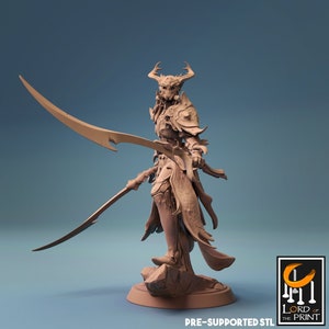 Masked Elves Army (8 Poses) • The Leafwalkers • by Rescale Miniatures |Dungeons and Dragons |    Tabletop Games | Wargames | Resin Miniature