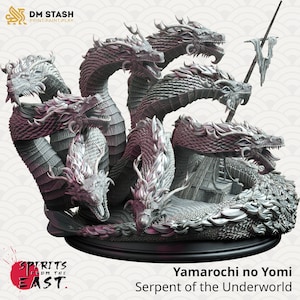 Schlange der Unterwelt • Geister aus dem Osten • von DM Stash | Dungeons und Drachen | DnD | Tabletop Spiele | Kriegsspiele | Resin Miniatur