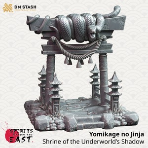 Sanctuaire des Enfers • Esprits de l&#39;Est • par DM Stash | Donjons et Dragons | Mdn | Jeux de table | Jeux de guerre | Miniature en résine