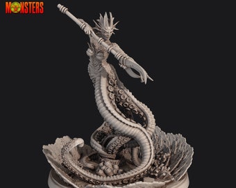 morrigan goddess witch goddess witch doll, Seductress Goddess Cecaelia Kraken goddess and god witch art doll goddess statue goddess
