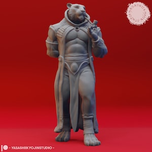 Rakshasa by Yasashii Kyojin Studio for Dungeons and Dragons | D&D | DnD | Tabletop | Wargames | Resin Miniature