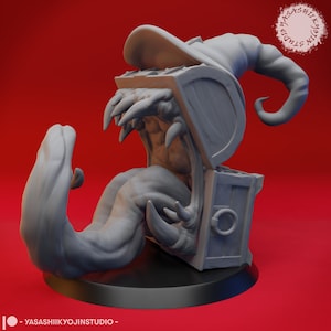 Mimic Halloween by Yasashii Kyojin Studio for Dungeons and Dragons | D&D | DnD | Tabletop | Wargames | Resin Miniature