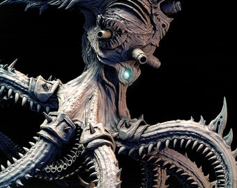 Kraken astuto (2 poses) • Profundidades del abismo • Mini Monster Mayhem / Dungeons and Dragons / Juegos de mesa / Wargames / Miniatura de resina