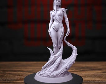 Dryad by Rescale Miniatures| Dungeons and Dragons | D&D | Tabletop Games | Wargames | Resin Miniature