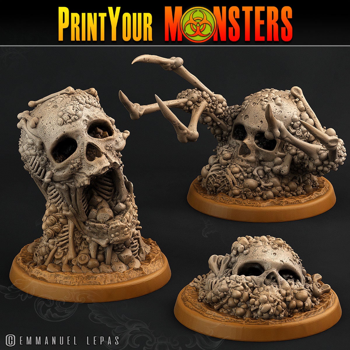Skeleton Undead Mini Set for Dungeons and Dragons Tabletop RPG - Etsy