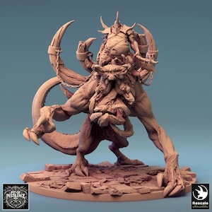 Vorathe (8 Poses) • Pit Of Pestilence • Rescale Miniatures | Dungeons and Dragons | Tabletop Games | Wargames | Resin Miniature