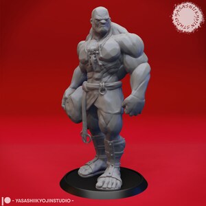 Stone Giant by Yasashii Kyojin Studio for Dungeons and Dragons | D&D | DnD | Tabletop | Wargames | Resin Miniature