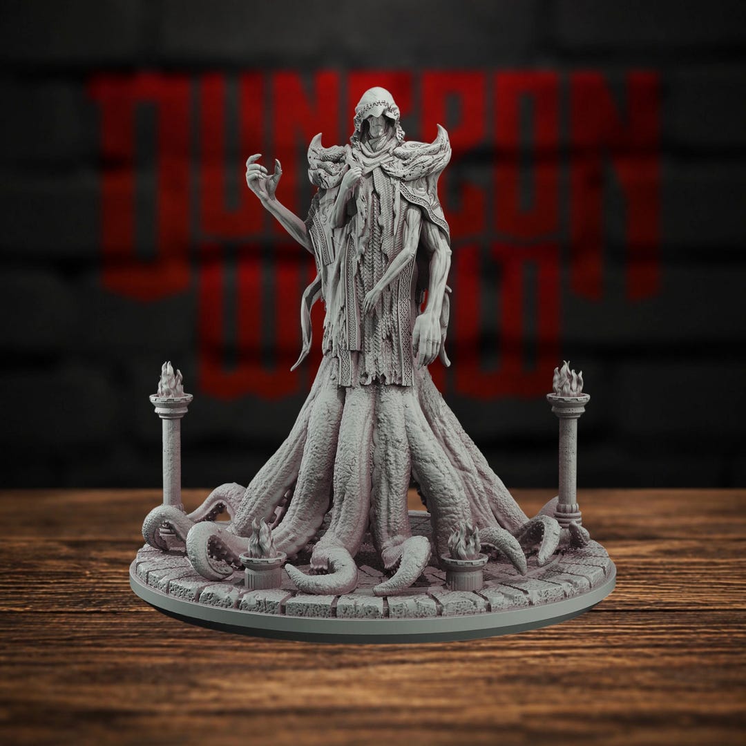 Hastur Cthulhu Mythos Miniature for Dungeons and Dragons Tabletop