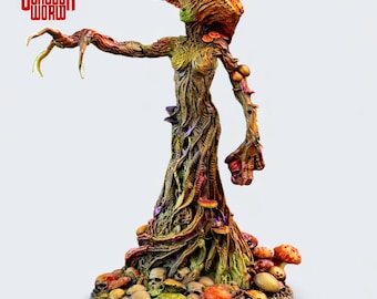 Mushroom Queen Monster Miniature for Dungeons and Dragons Tabletop RPG