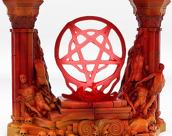 Hell Magic Portal – Fantasy Terrain & Scenery – DnD/Tabletop RPG