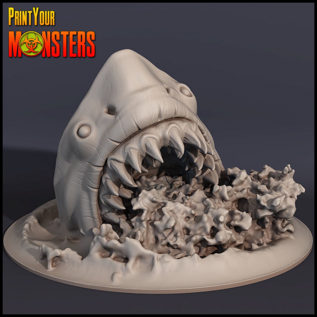 Sharks by Print Your Monsters Dungeons and Dragons D&amp;D | Etsy