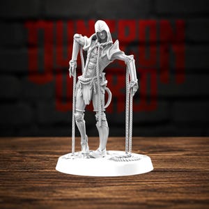 Puppet Dungeons and Dragons Miniature for Tabletop RPGs
