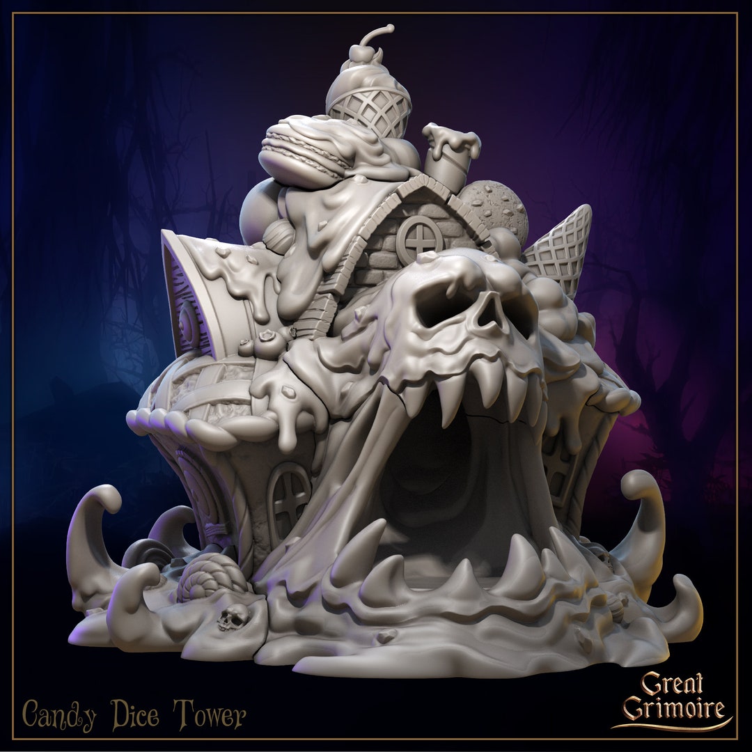 Candy Dice Tower Candy Crime by Great Grimoire Dungeons and Dragons