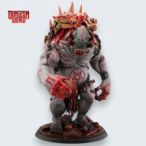 Cadaver Collector Demon Miniature for Dungeons and Dragons Tabletop RPGs