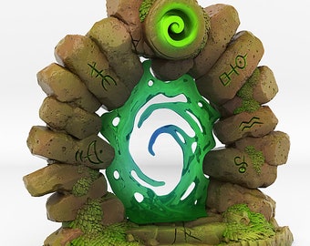 Druid Magic Portal Terrain for Dungeons and Dragons RPG de table