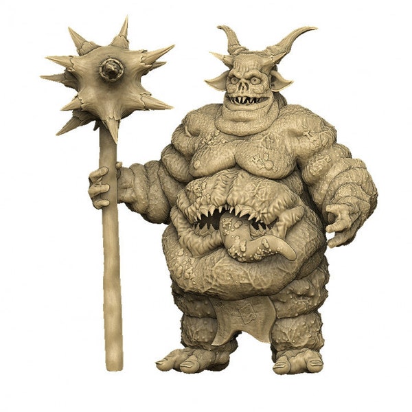 Abomination Demon • The Tale of the Cured Pirates • by Miniatures Craze | Dungeons and Dragons | Tabletop Games | Resin Miniature