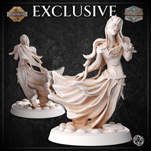 Necrotic Ghost by M3DM | Dungeons and Dragons | D&D | RPG | DnD | Tabletop Games | Wargames | Resin Miniature