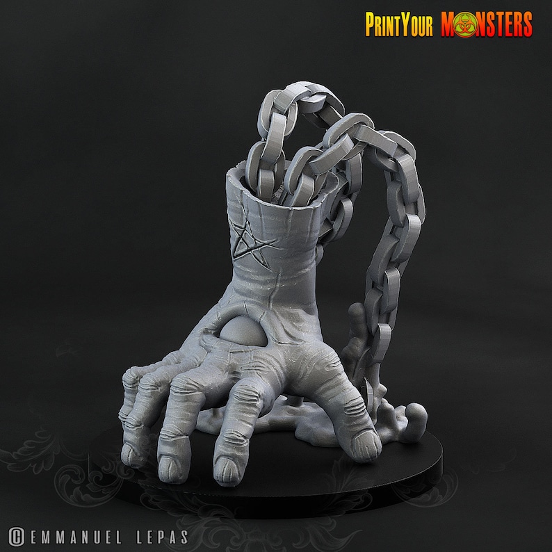 Abyssal Hand Demon Mini Set for Dungeons and Dragons Tabletop RPG - Etsy