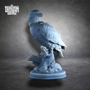 Eagle Dungeons and Dragons Miniature for Tabletop RPGs