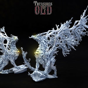 Forest Dragon Regal Stance (225mm) • Treasures Of The Old • by Mini Monster Mayhem | Dungeons and Dragons | Tabletop Games | Resin Miniature