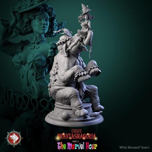 Madame Pachadora & Her Marvelous Mammoths • Cirque Phantasmagoria Pt1 • by White Werewolf Tavern | Dungeons and Dragons | Tabletop Games