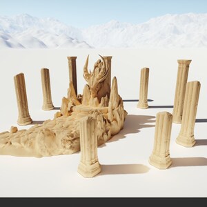 The Mana Font | Dragon Shrine by Code2 | Dungeons and Dragons | D&D | Wargames | DnD | Tabletop | Scatter Terrain | Wonder Worlds