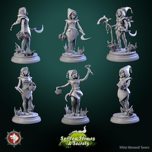 Timberfolk Set (6 Poses) • Sprites Slimes Secrets • by White Werewolf Tavern | Dungeons and Dragons | Tabletop Games | Wargames
