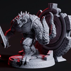 The Abomination by Flesh Of Gods | Dungeons and Dragons | Tabletop Games | Wargames| Resin Miniature