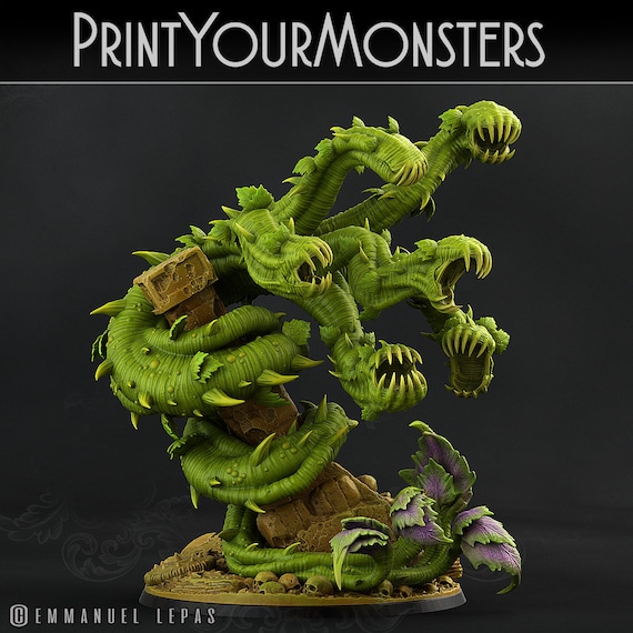 Plant Monster Mini Set Dungeons and Dragons Miniatures for Tabletop Rpgs -  Etsy