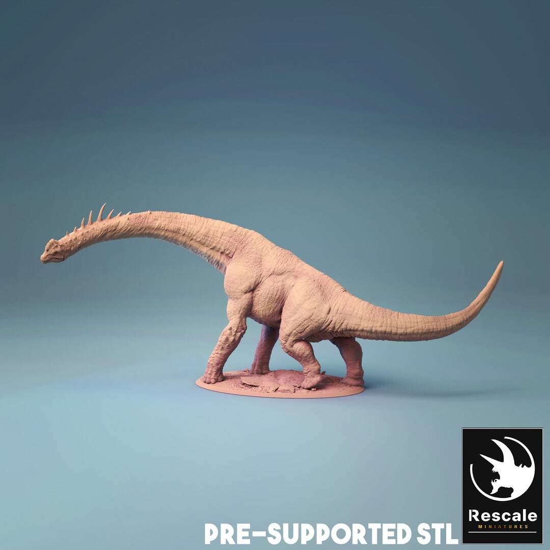 Wild Brachiosaurus • Dinotopia Pt 1 • by Rescale Miniatures | Dungeons ...