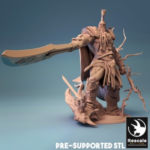 Storm Giant | Frost Giant by Rescale Miniatures | Dungeons and Dragons | D&D | Tabletop Games | Wargames | Resin Miniature