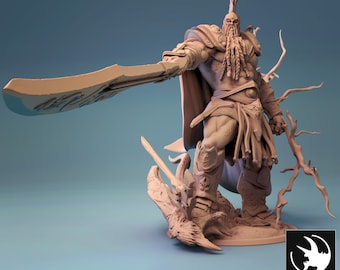 Storm Giant | Frost Giant by Rescale Miniatures | Dungeons and Dragons | D&D | Tabletop Games | Wargames | Resin Miniature